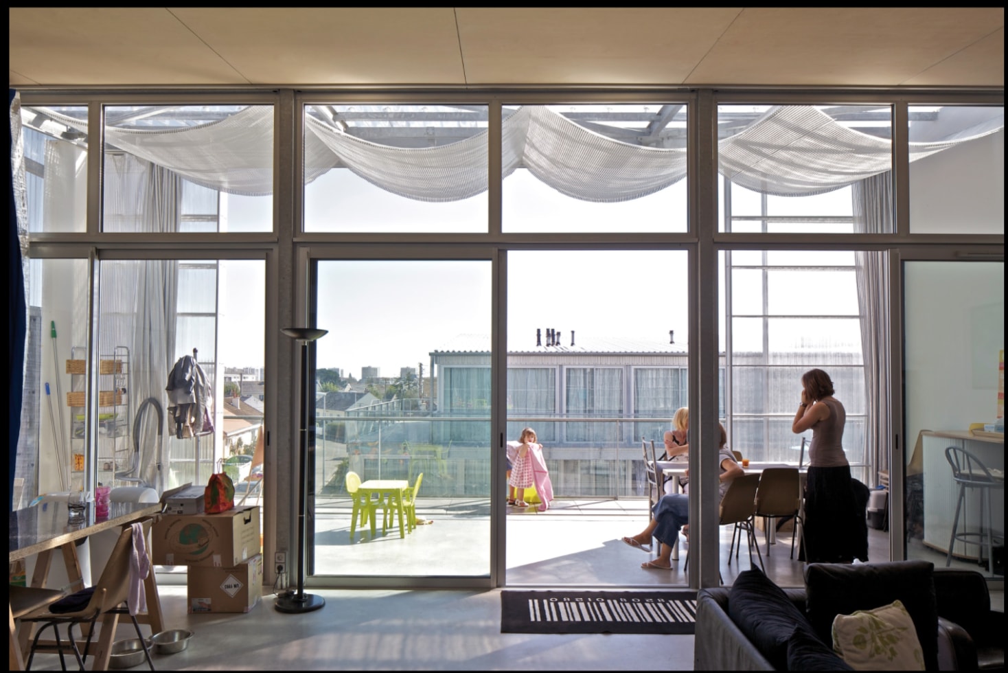 Image of well designed social housing interior