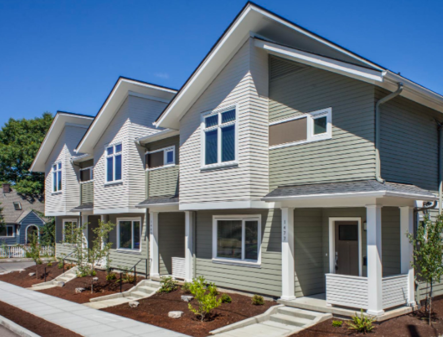 Row houses