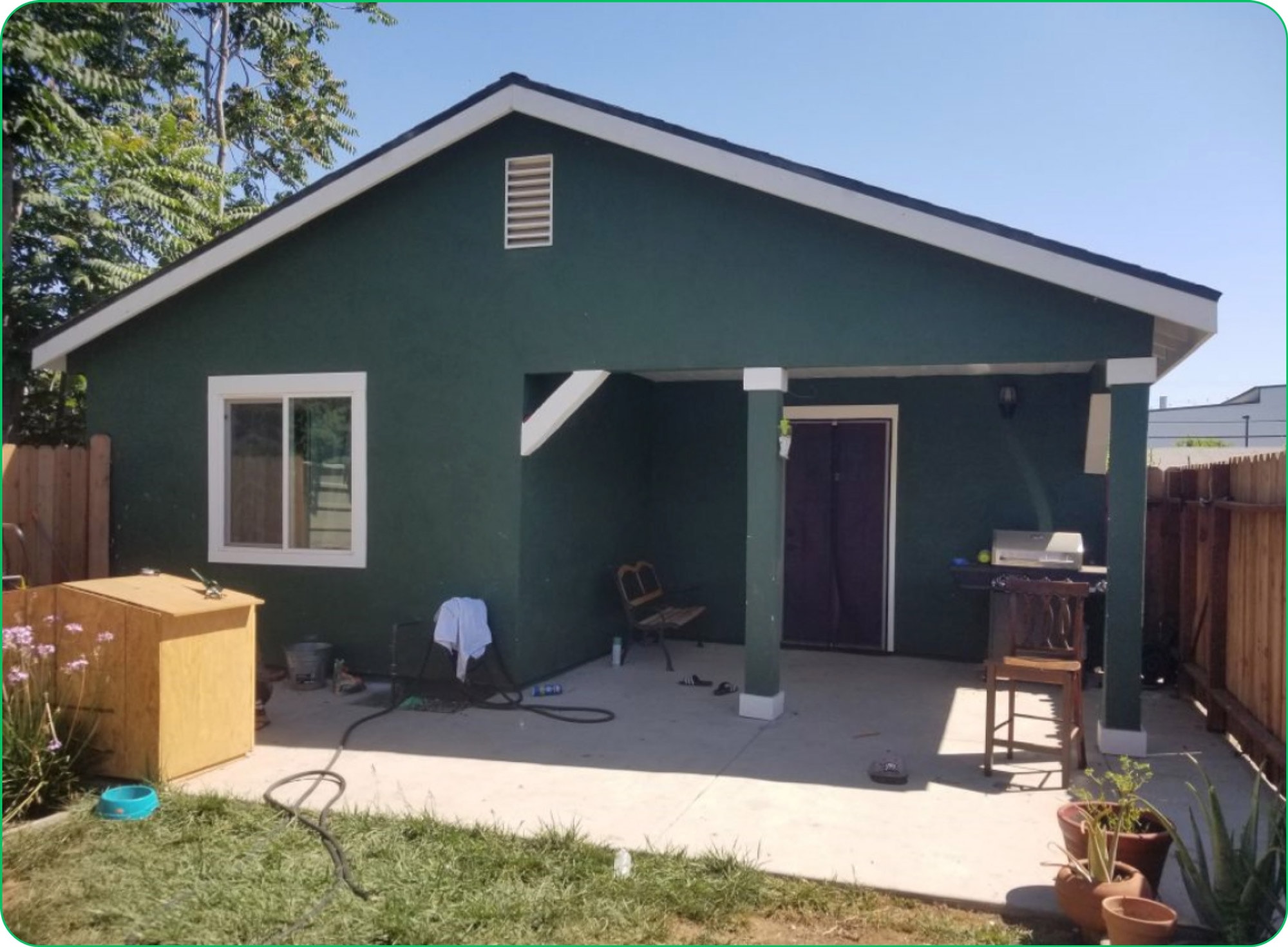 An accessory dwelling unit