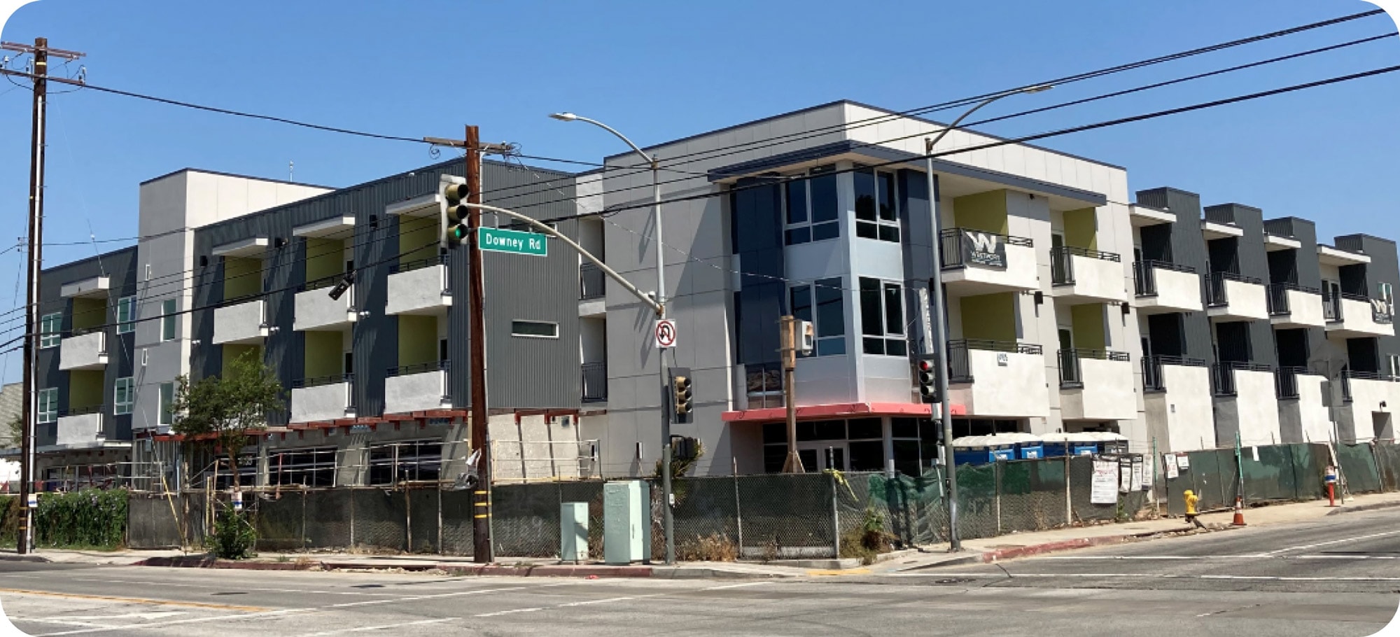 Affordable mixed use apartment with retail
